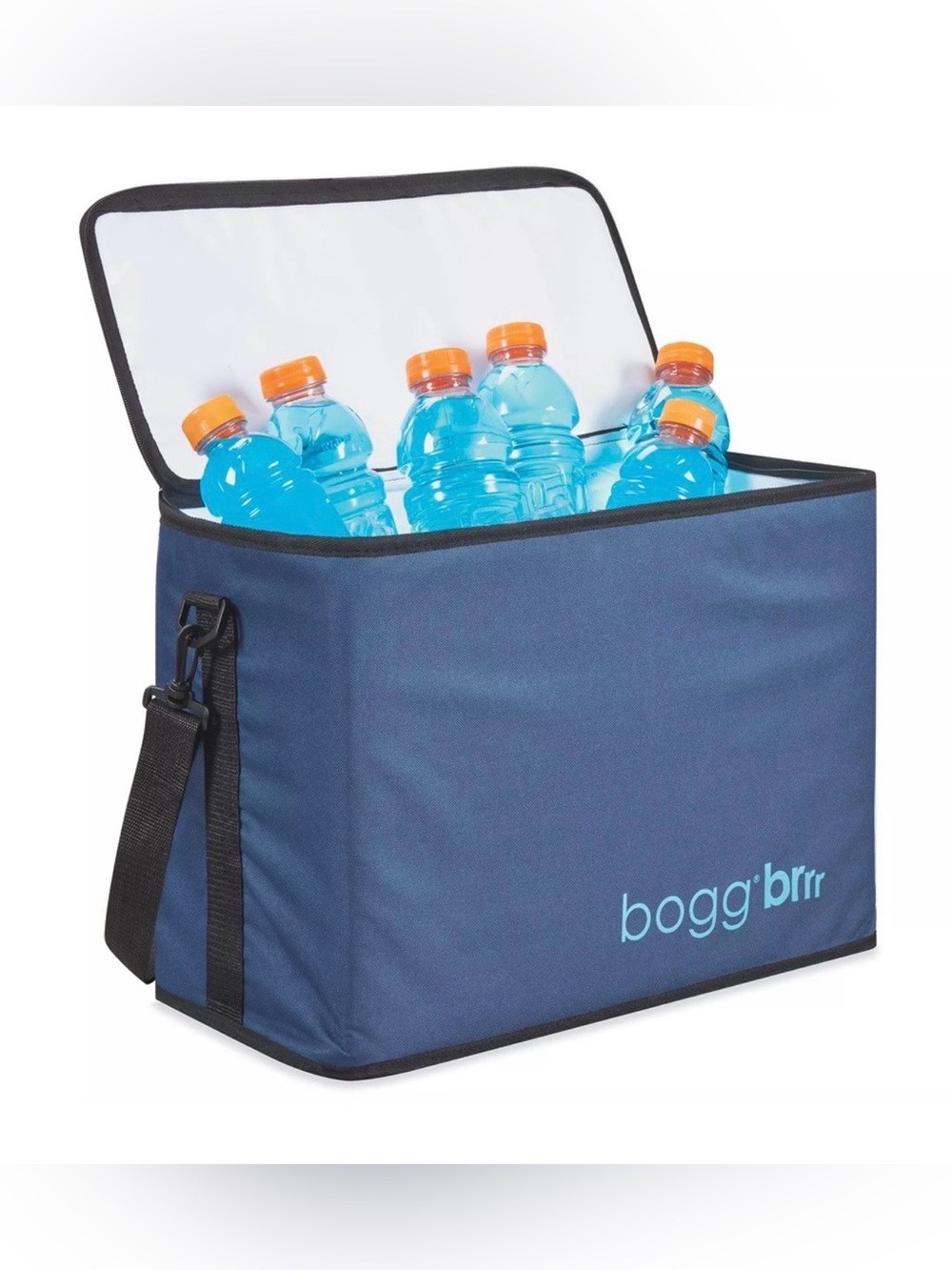 BOGG BAG Brrr Navy Blue Insulated Duffel Cooler